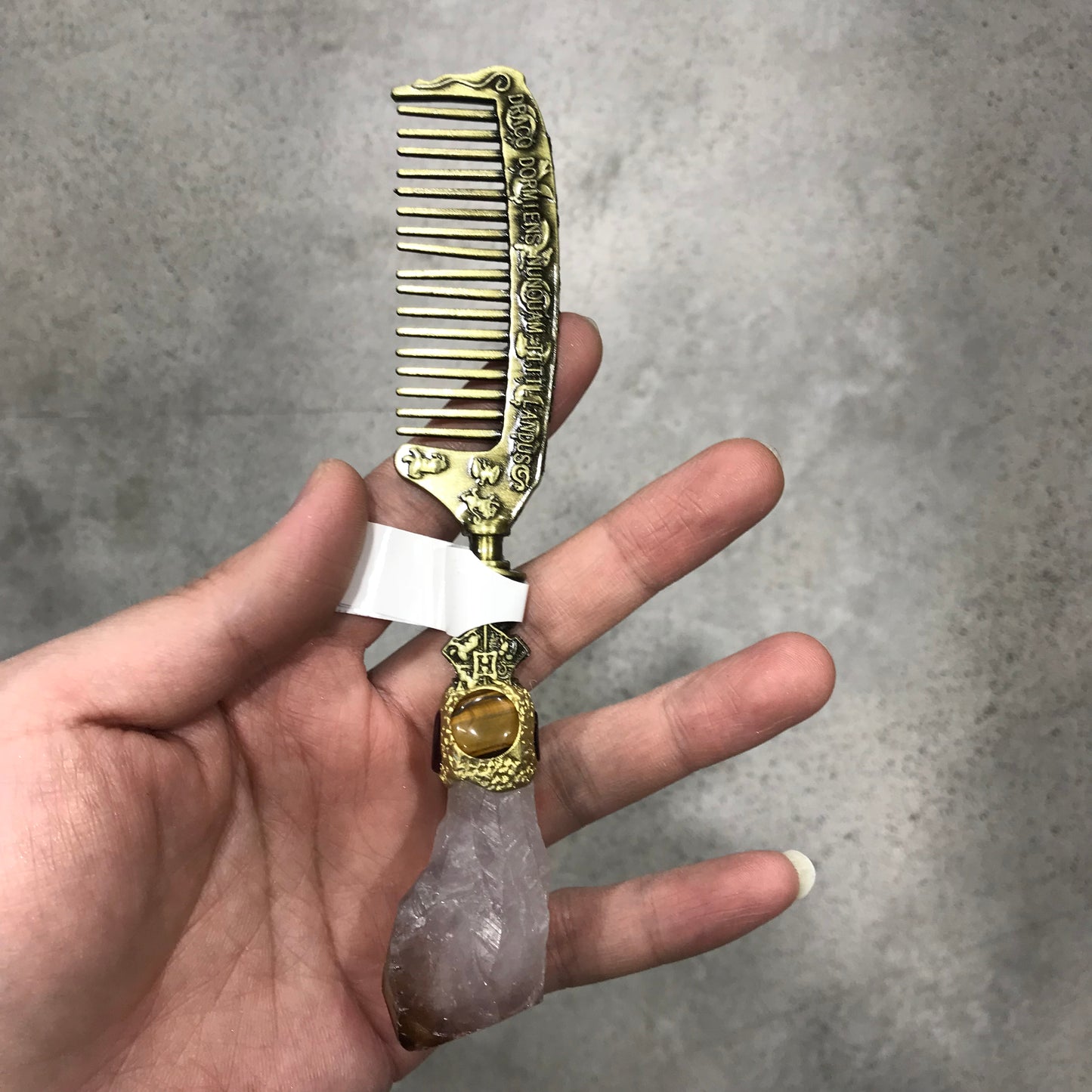 Comb Decorated with Crystal